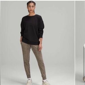 New Lululemon Warm Down Jogger *7/8 Length Thread Dye Rover Sz 10